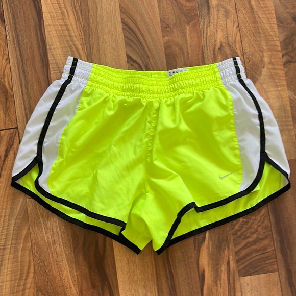 Nike Pants - Bright yellow Nike womens shorts